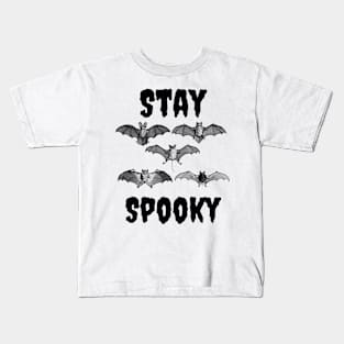 Stay Spooky Cute Bats Kids T-Shirt